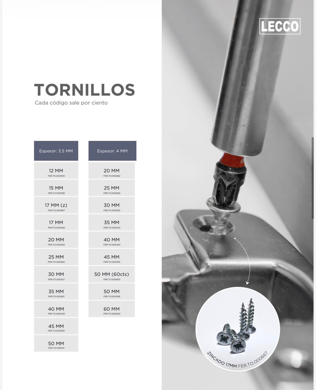 Tornillos