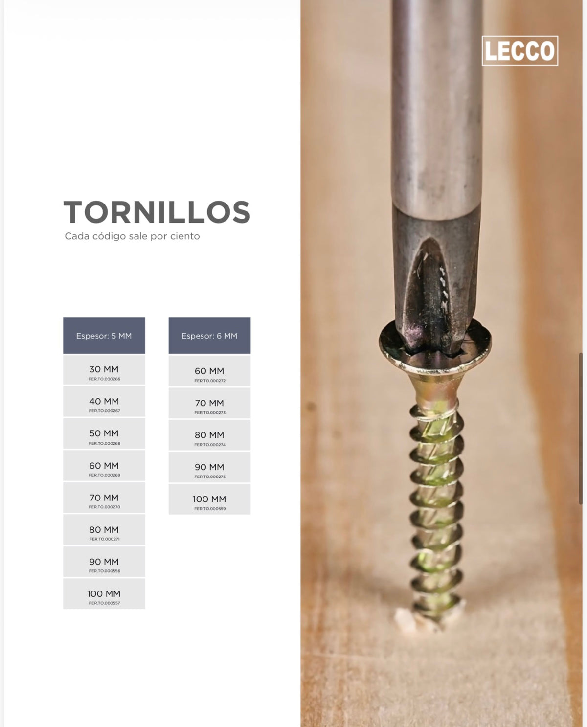 Tornillos